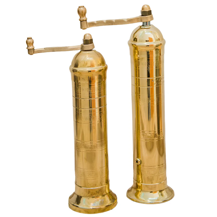 8" Brass Salt Grinder
