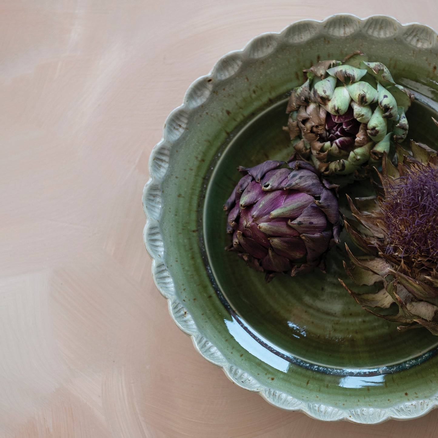 Bowl - Scallop Edge Stoneware