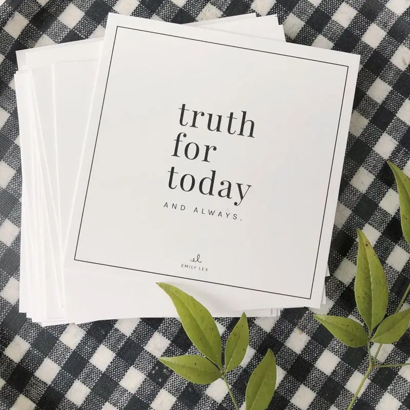 Truth For Today + Always