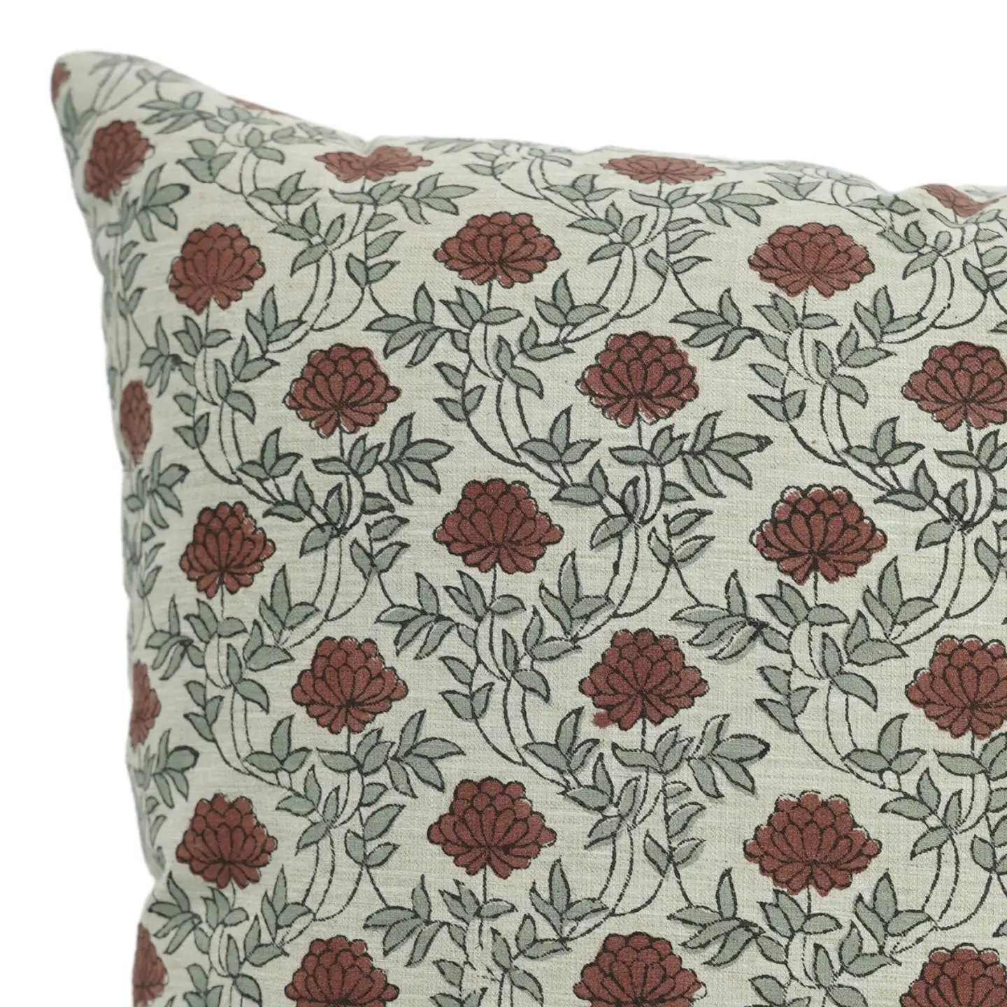Rosewood Vine Pillow - 20"