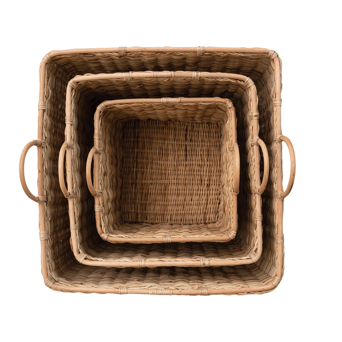 Square Rattan Basket