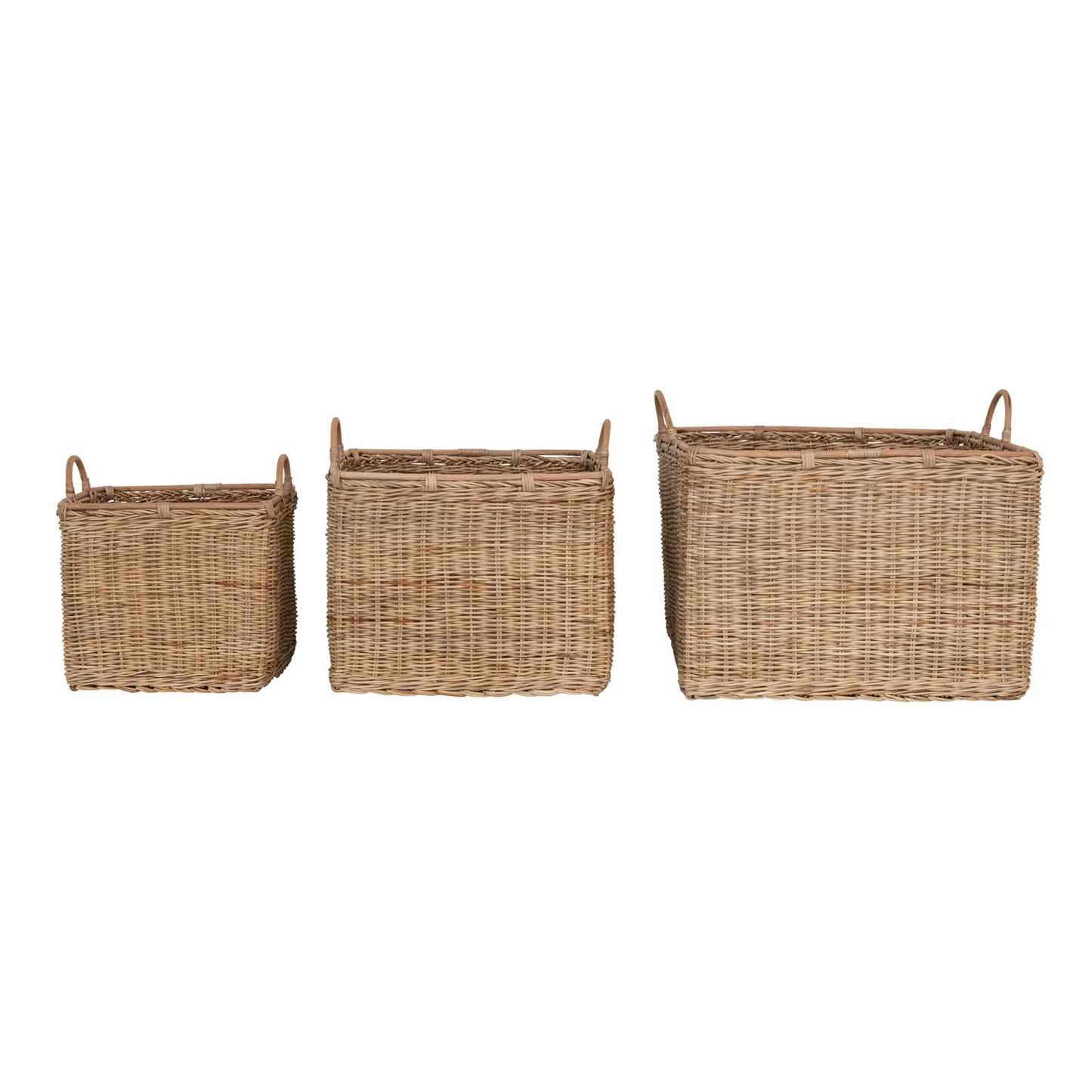 Square Rattan Basket
