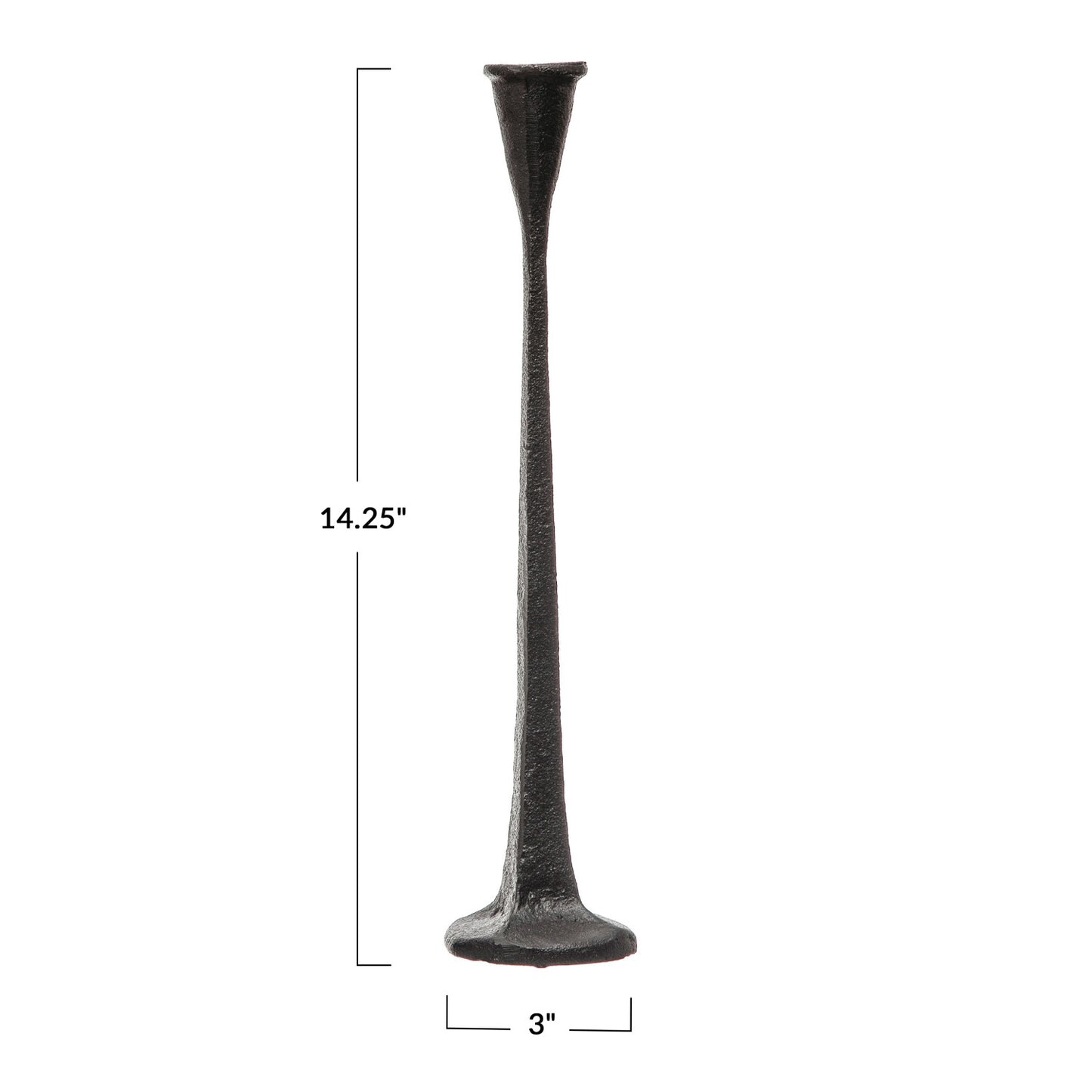 14" Cast Iron Taper Holder