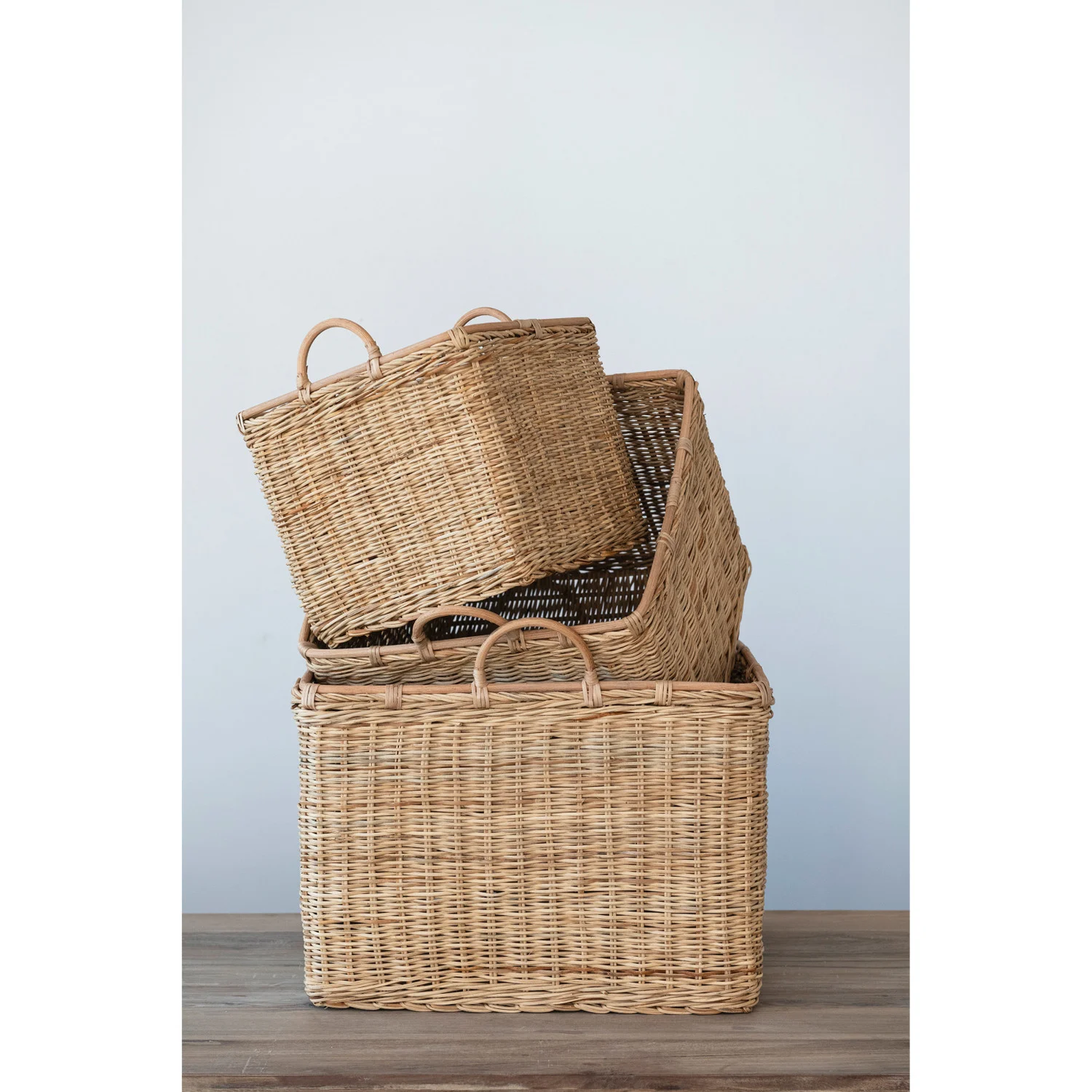 Square Rattan Basket