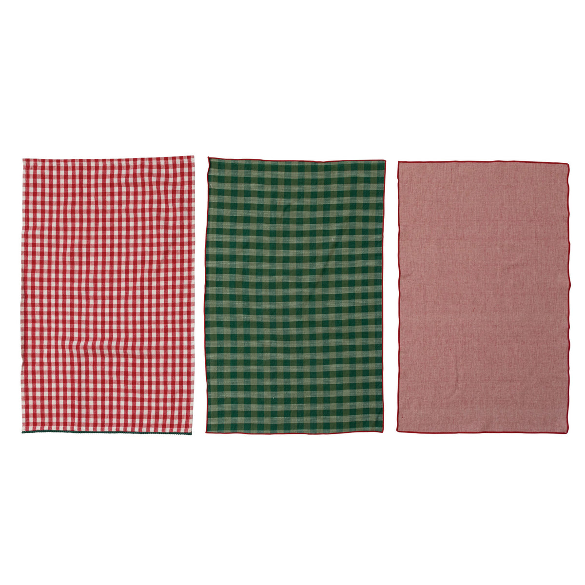 Set of 3 Cotton Tea Towels