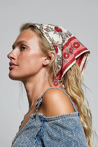 Oversized Block Print Scarf