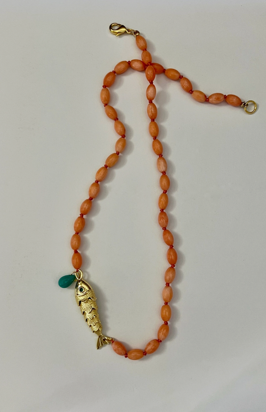 Coral Fish Necklace