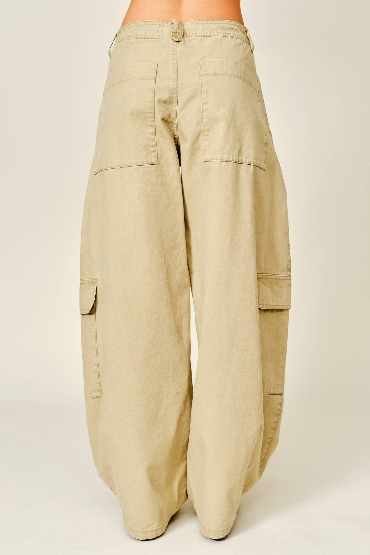 Tie Barrel Pants