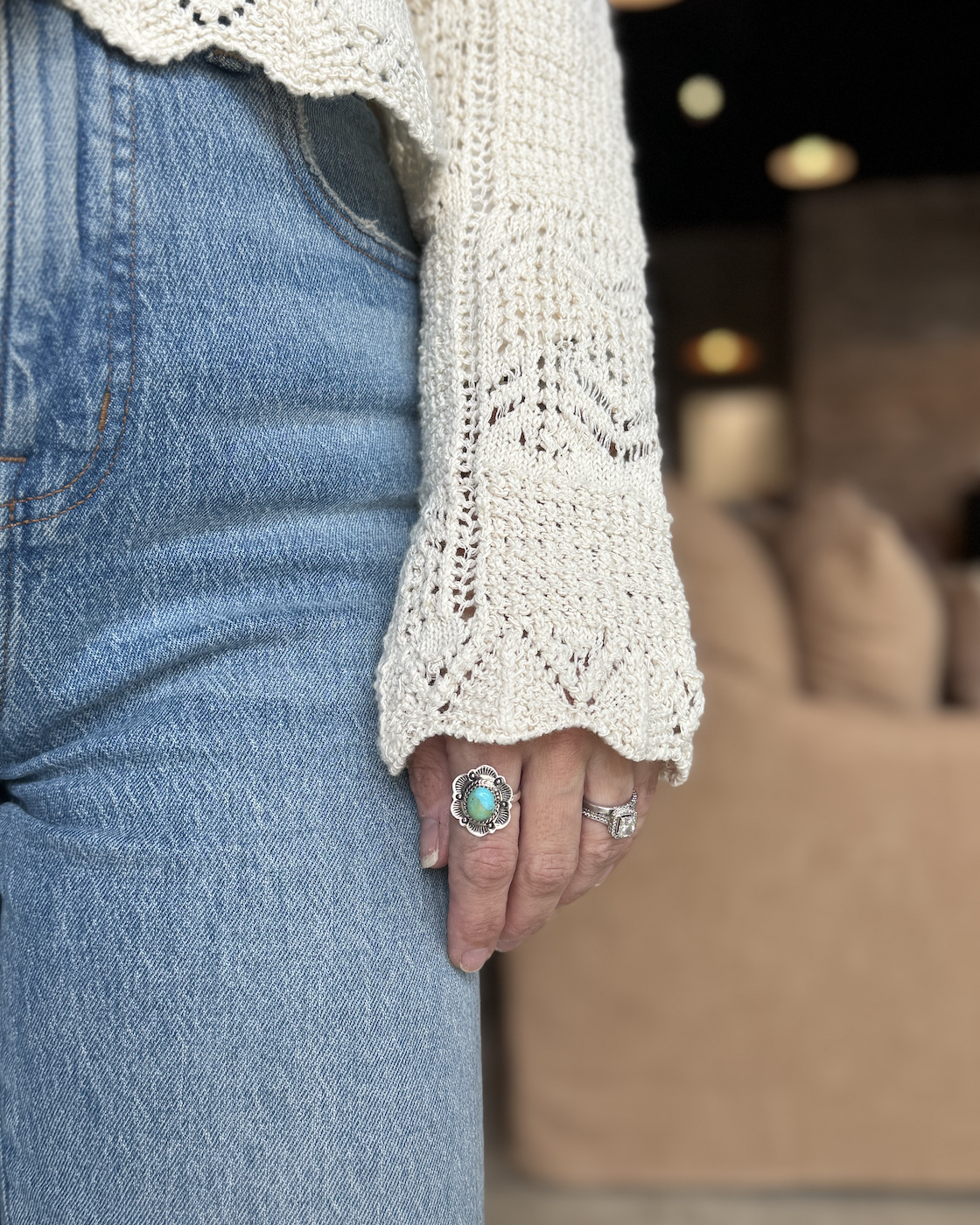 Sydney Crocheted Sweater