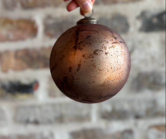 Bronze Mercury Glass Ornament