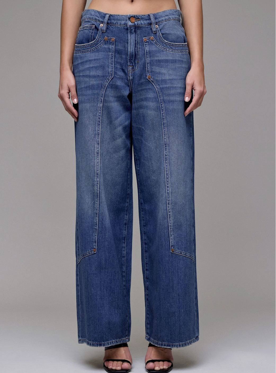 Classic Patch Denim Pant