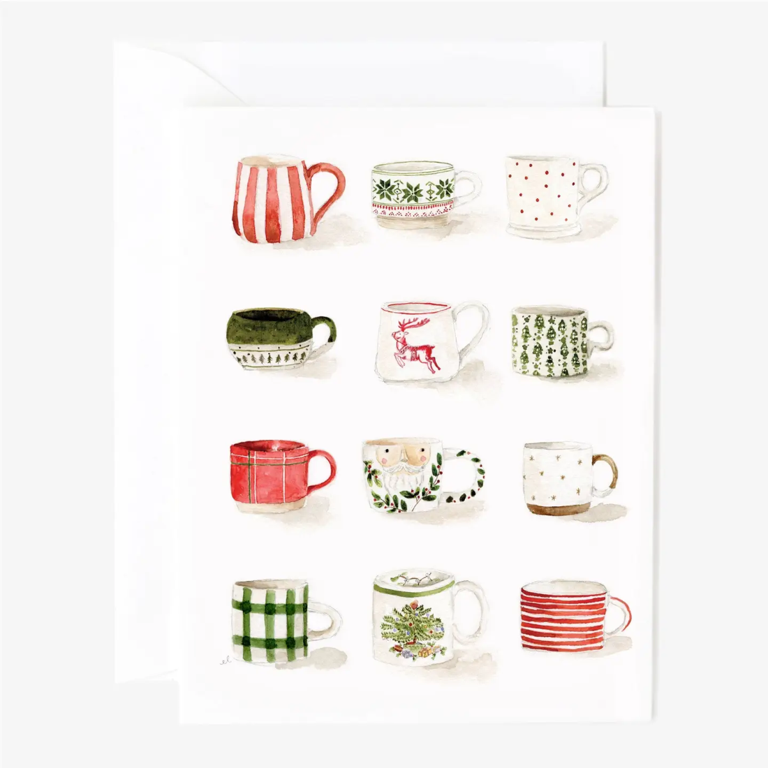 Set of 8 Christmas Notecards