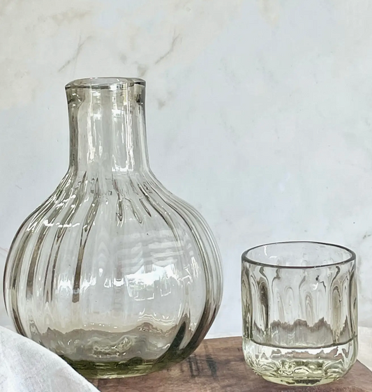 Handblown Carafe Set