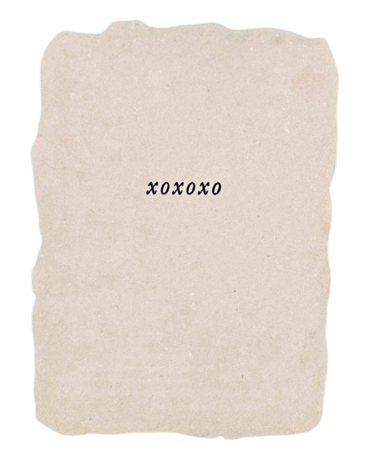 Xoxo note card