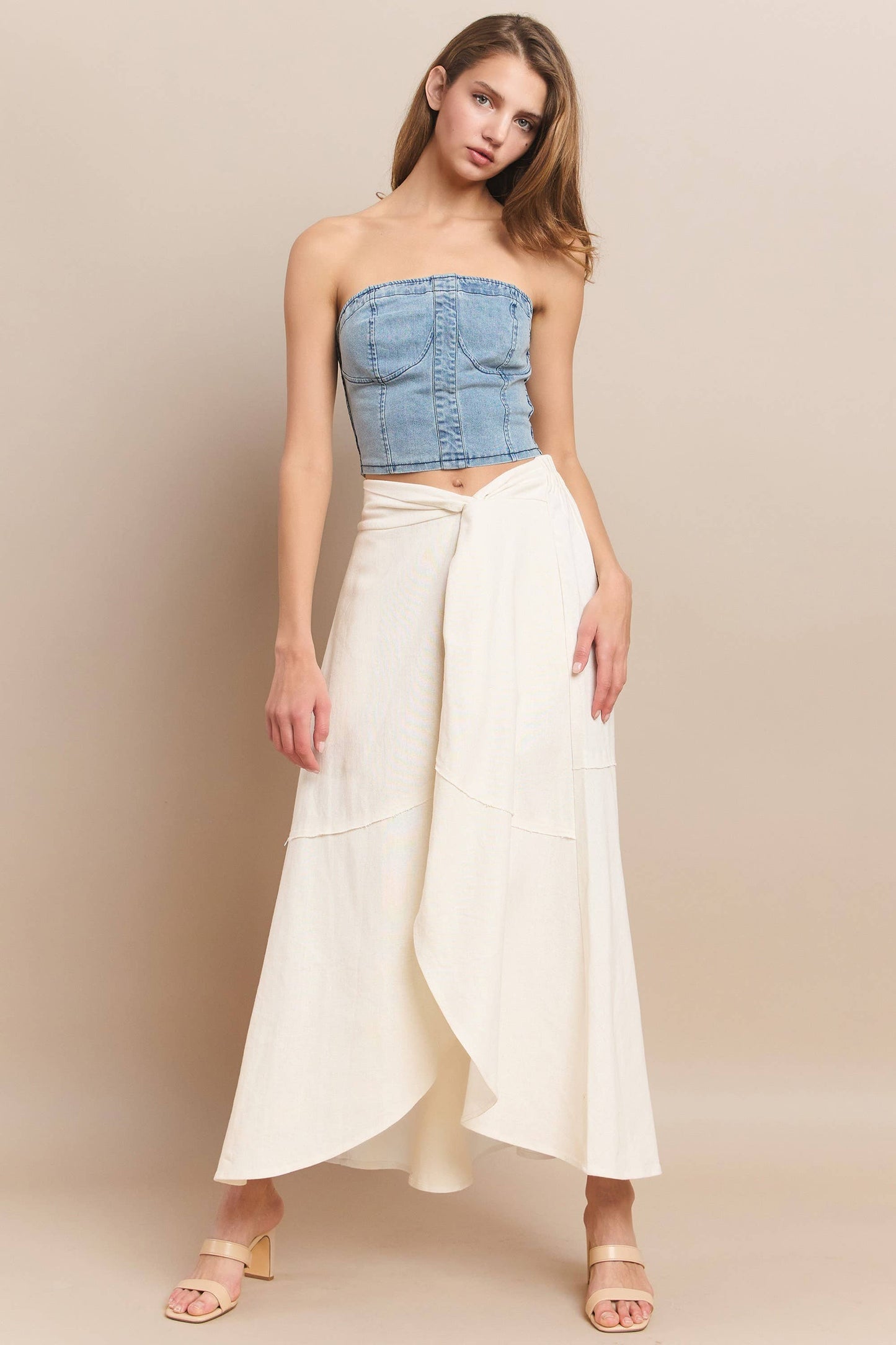 Addie Linen Skirt