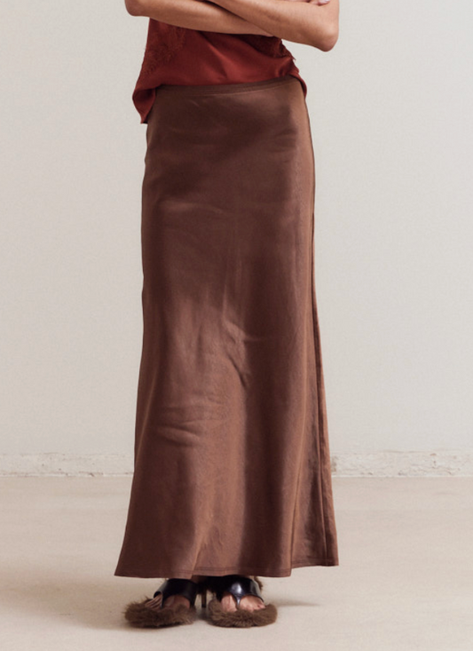 Mera Satin Skirt