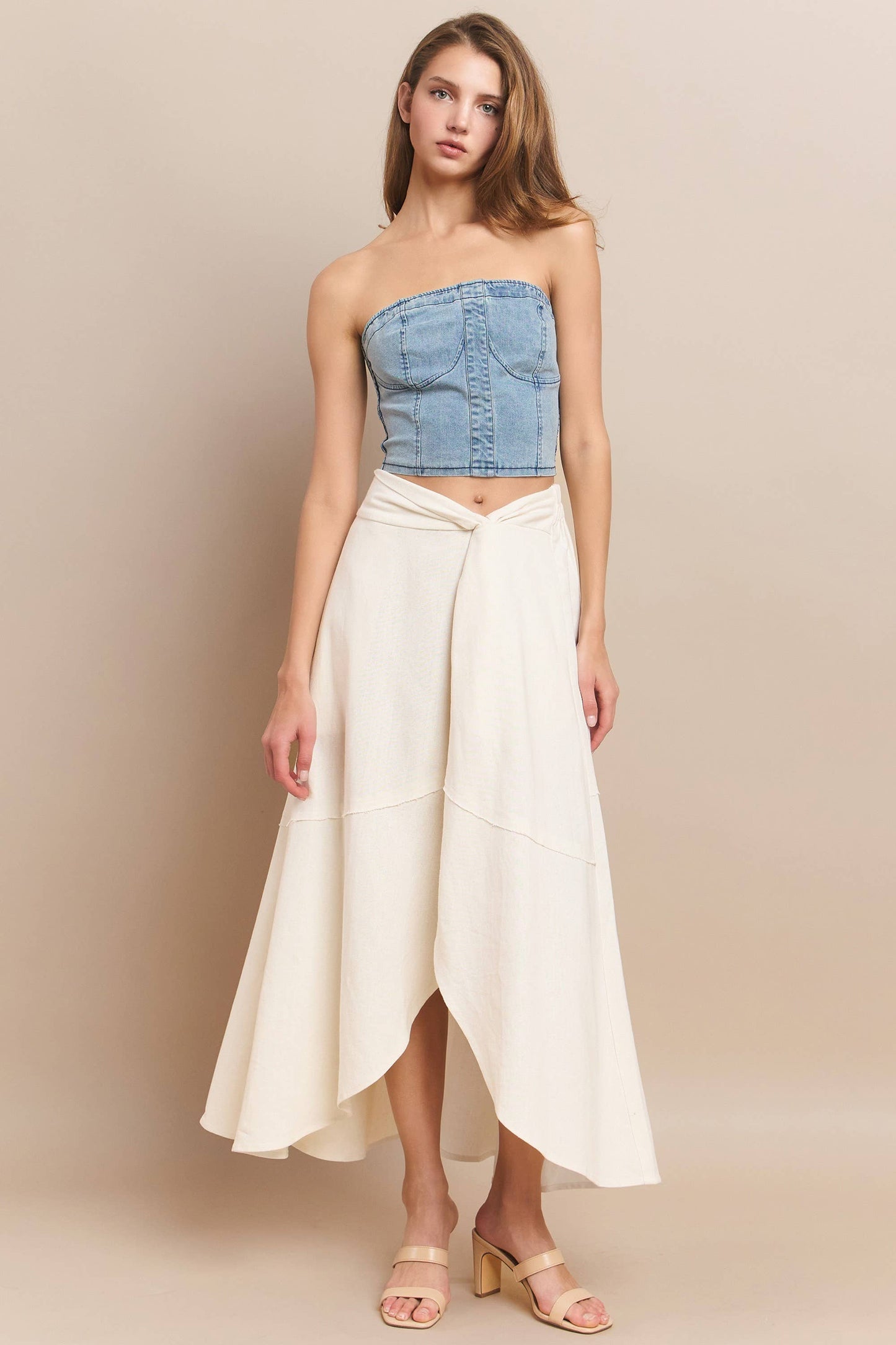 Addie Linen Skirt