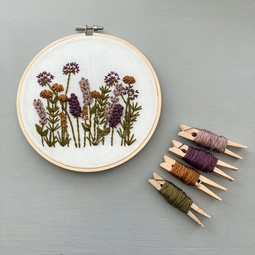 Embroidery Kit: Meadow