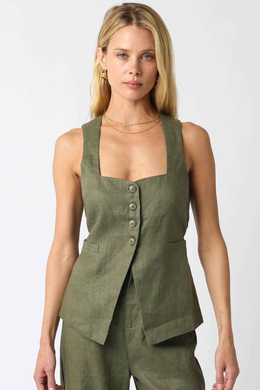 Blair Linen Top