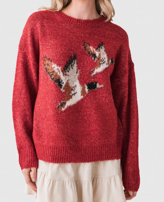 Red Duck Sweater