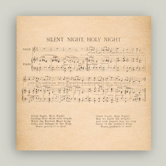 Silent Night Artist Board