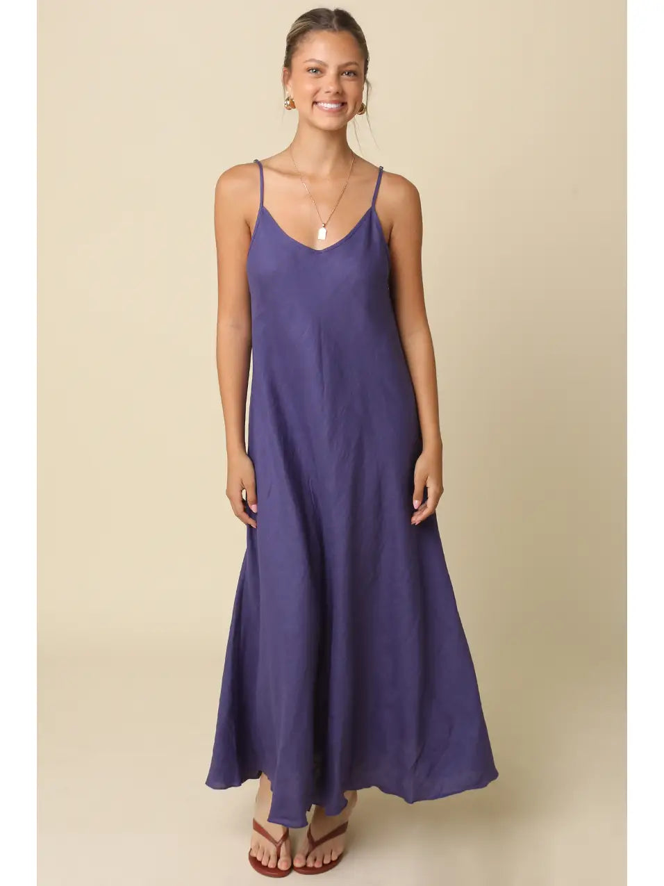 Cody Linen Maxi Dress