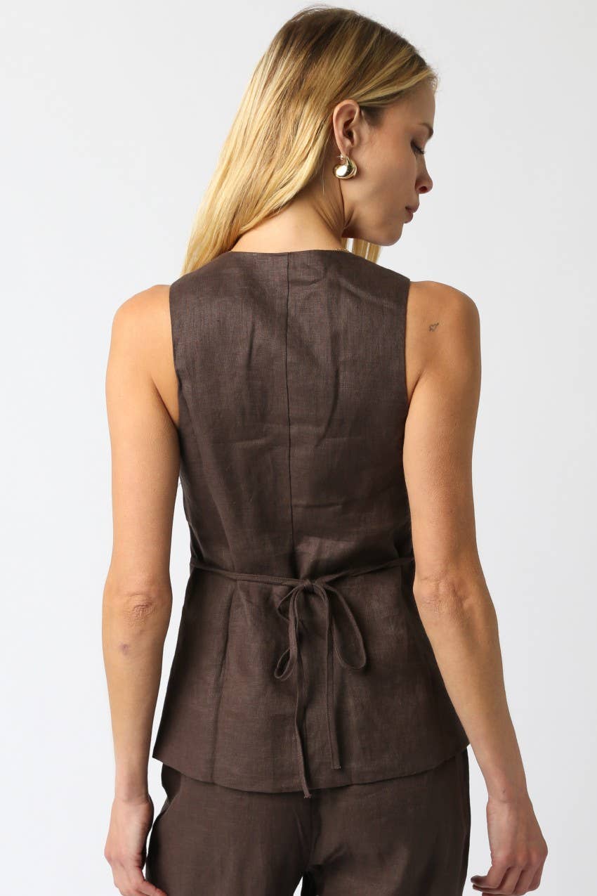 Blair Linen Top