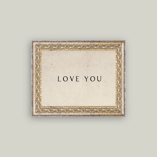 Love You Framed Art