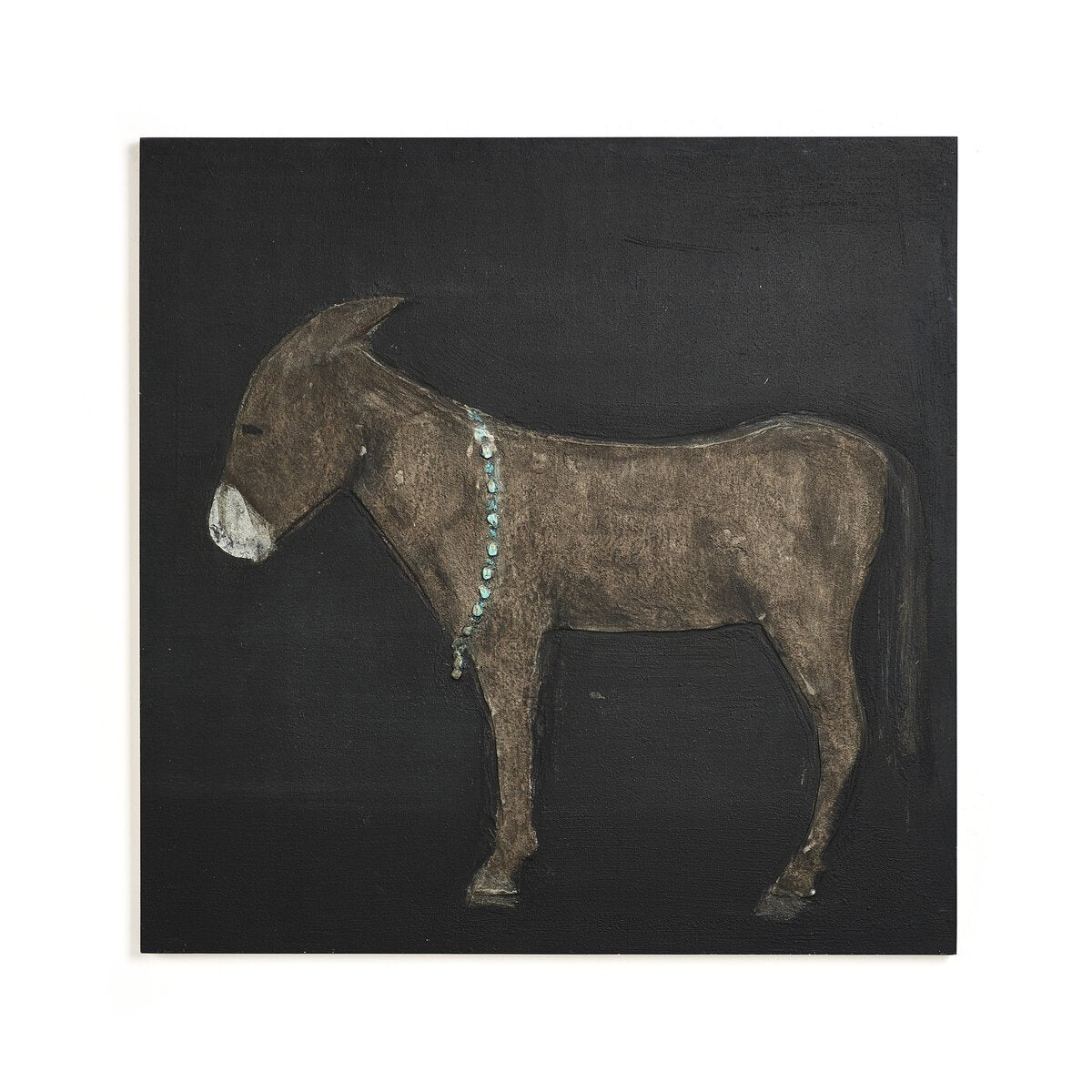 24x24 Burro Noche by Paul Meyer
