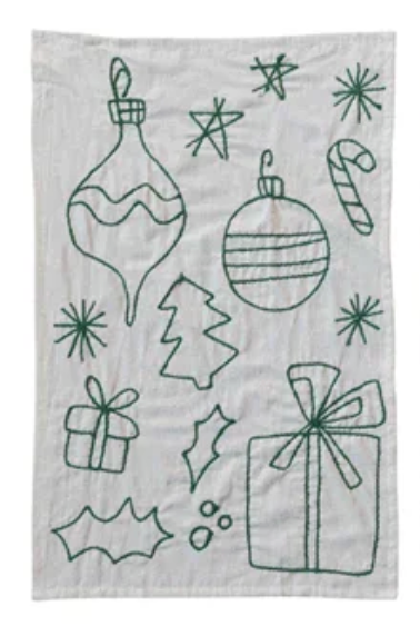 Embroidered Tea Towels