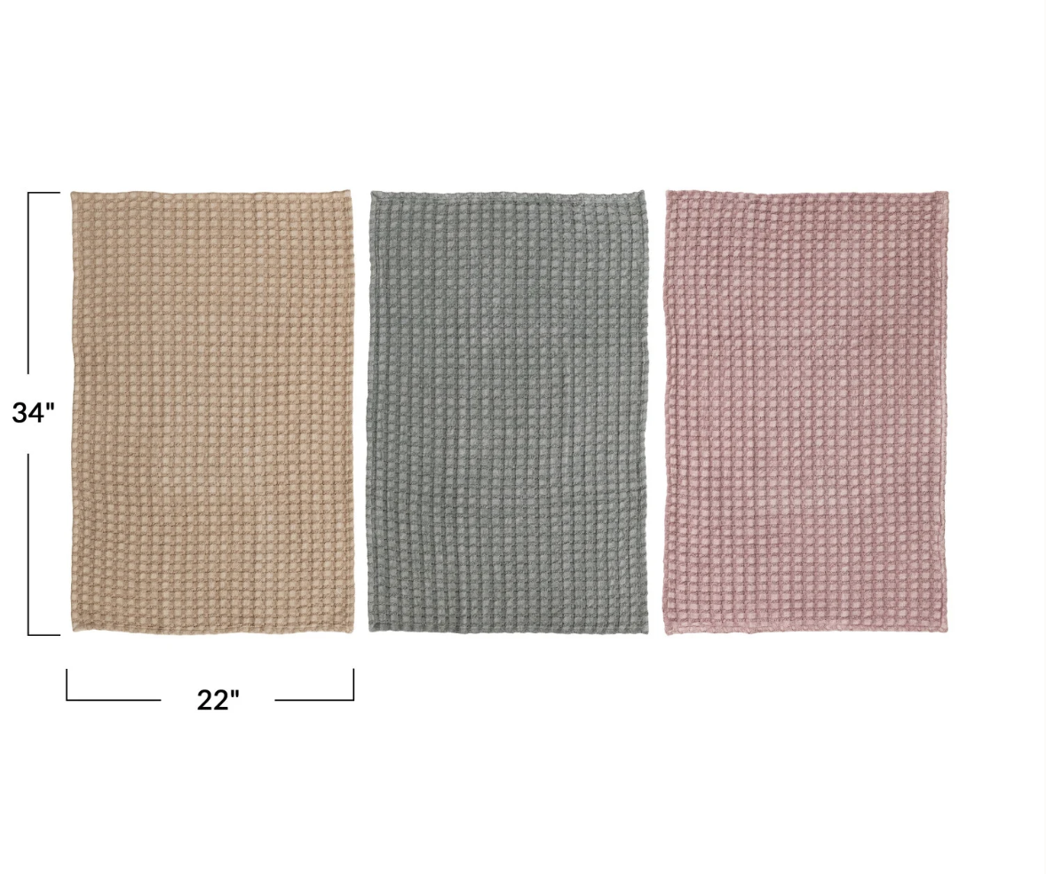 Cotton Waffle Tea Towel