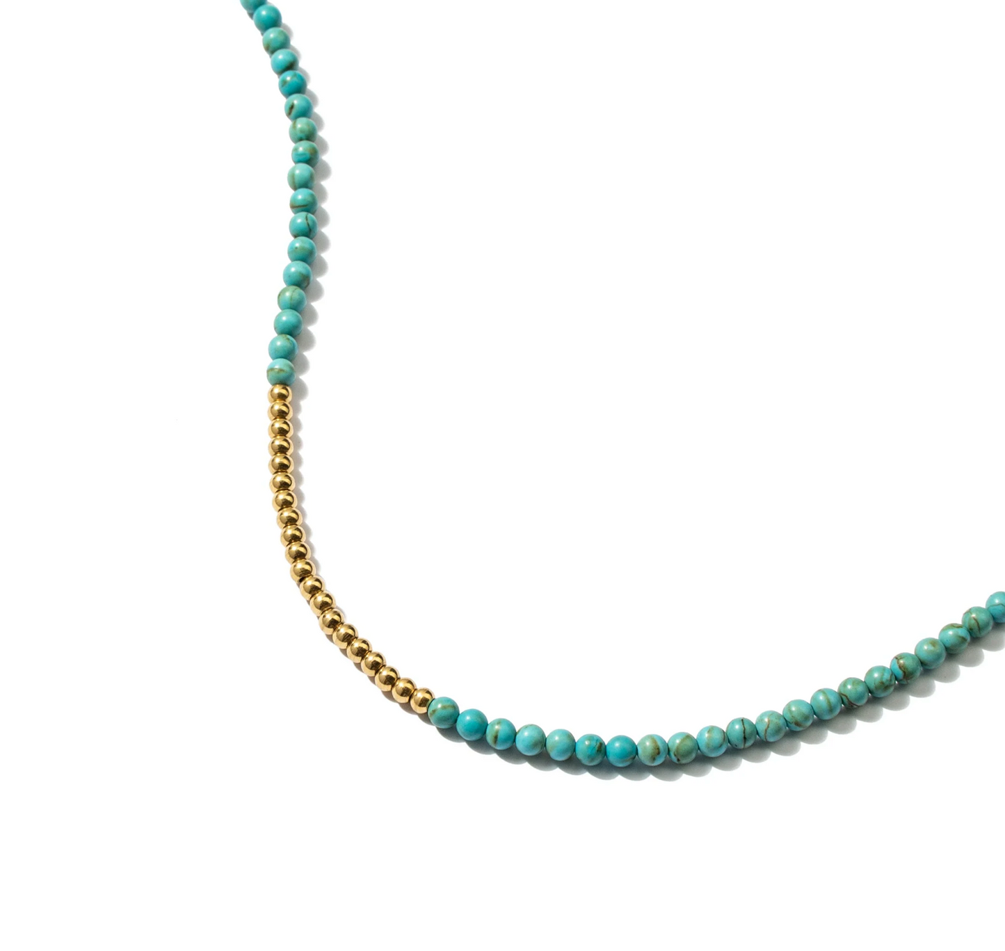 Turquoise Beaded Necklace