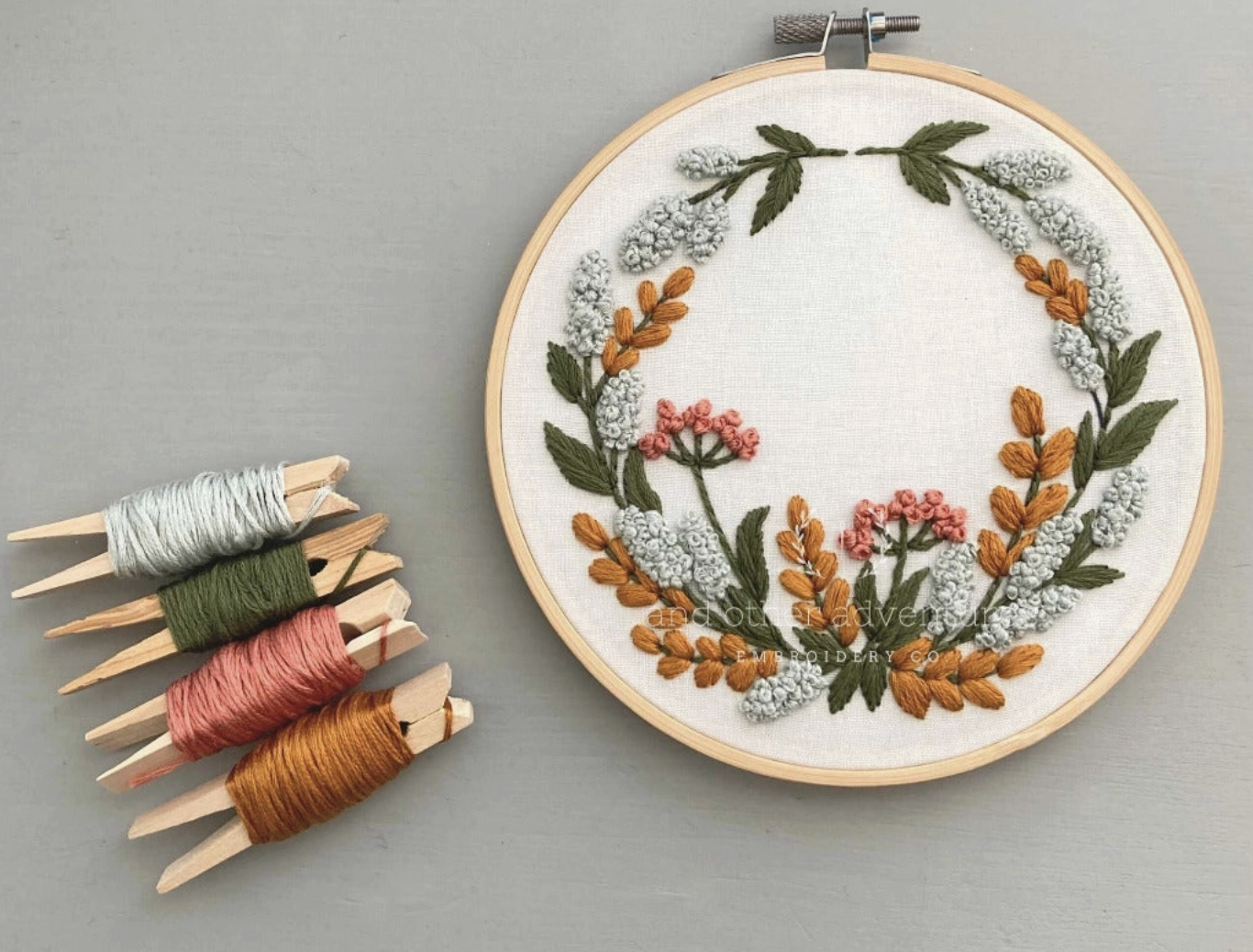 Embroidery Kit: Kensington