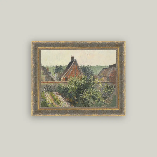 Near the Garden Framed Art