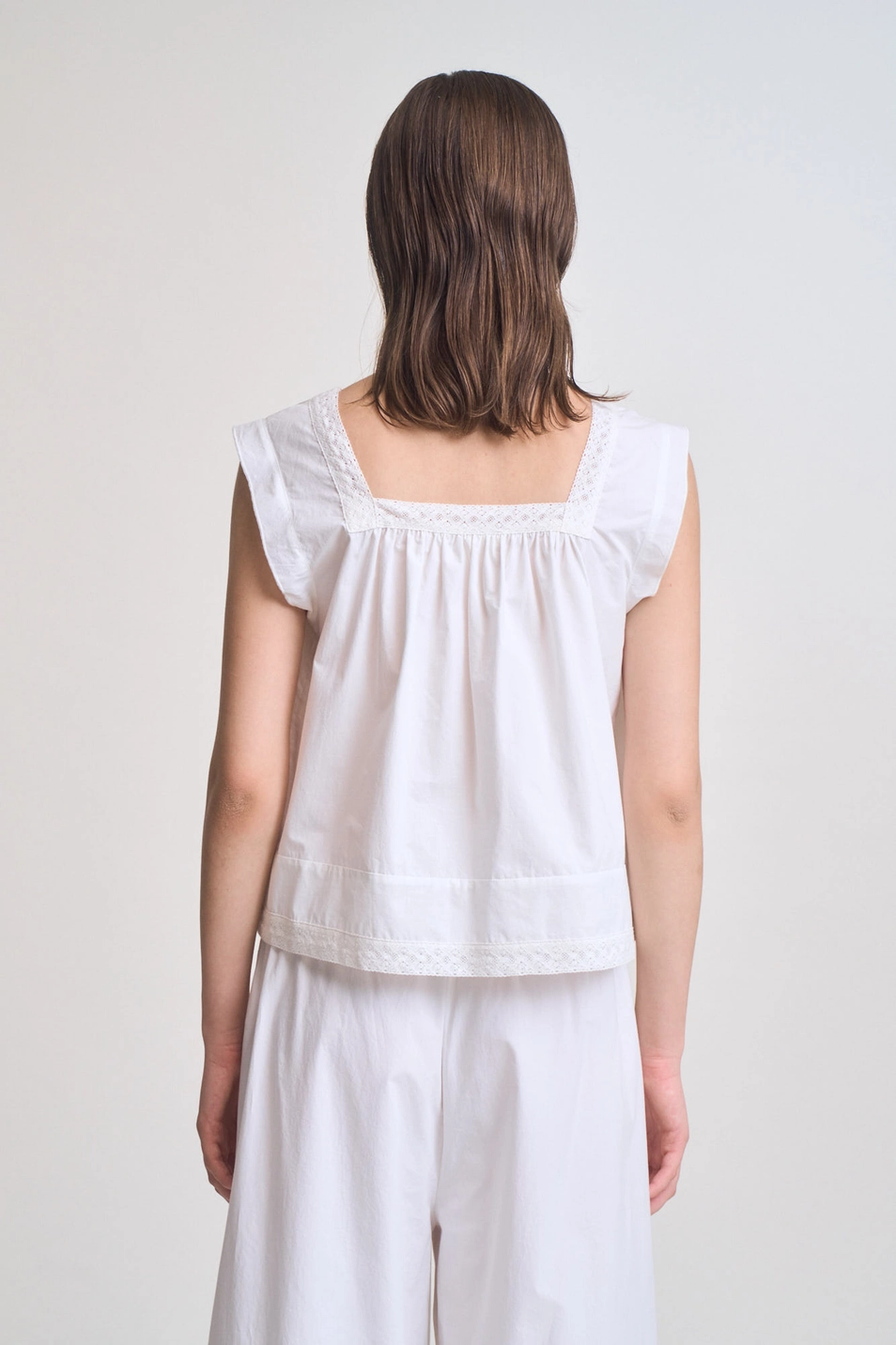 Emmeline Eyelet Top