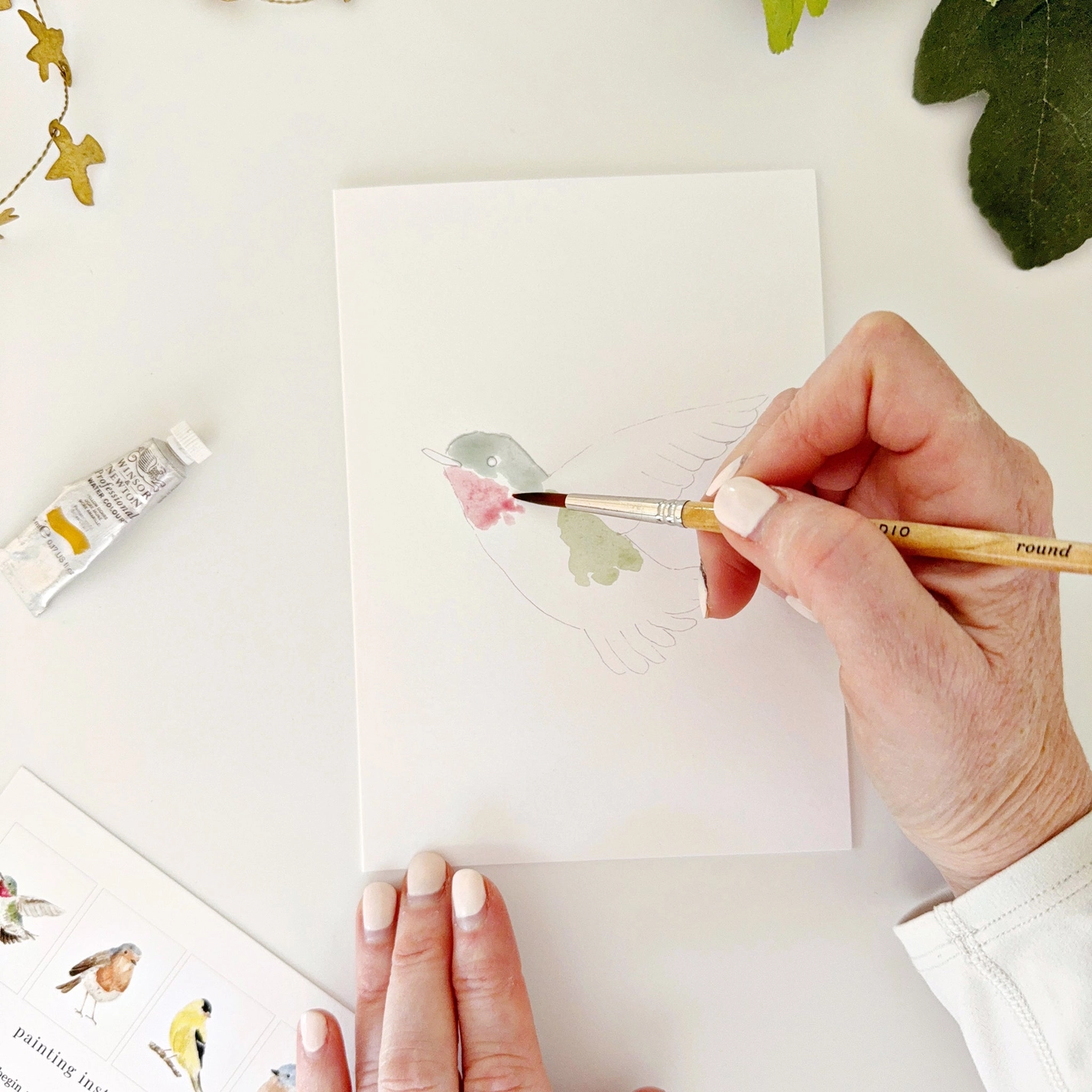 Paintable Notecard Set