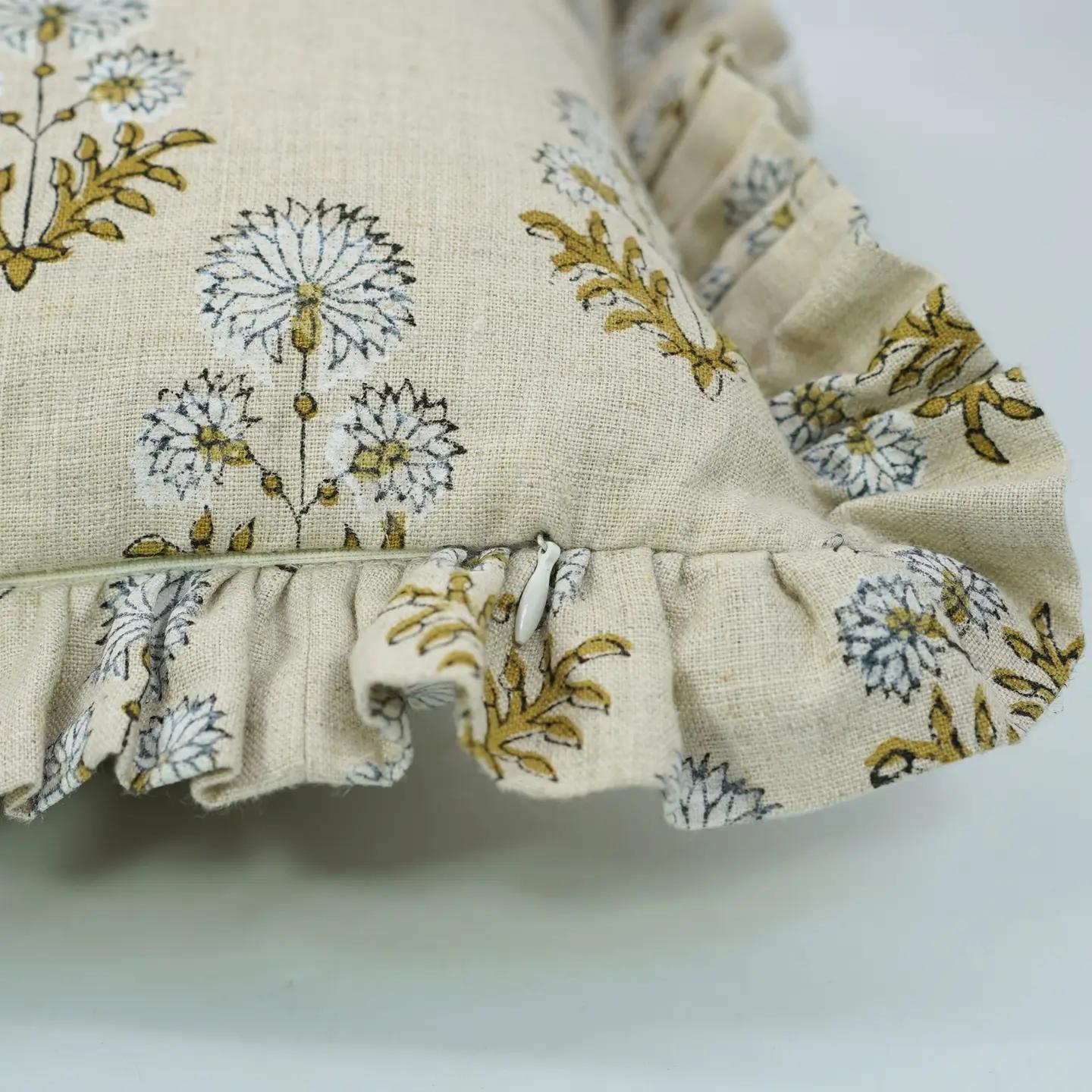 Dandelion Dust Ruffle Pillow - 22"