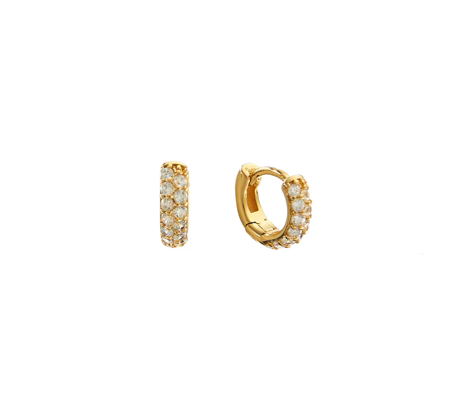 Gold Crystal Huggies