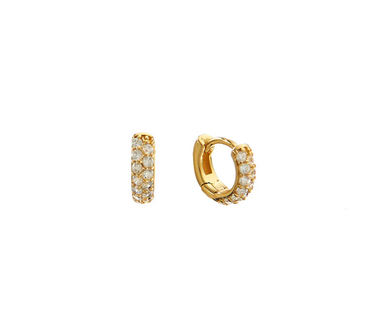 Gold Crystal Huggies
