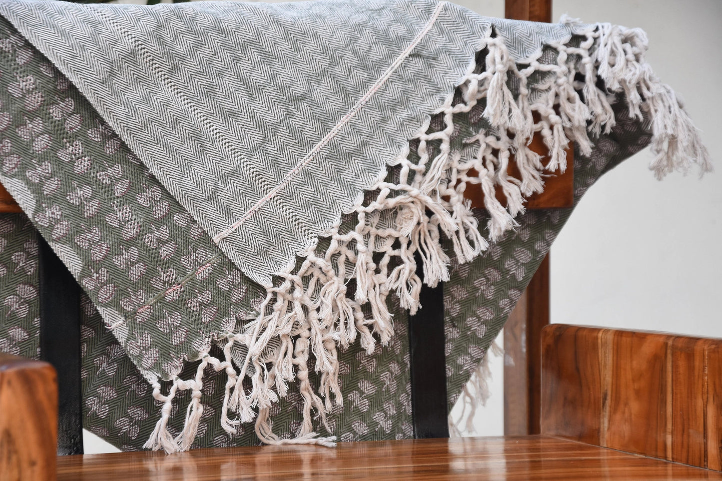 Block Print Throw