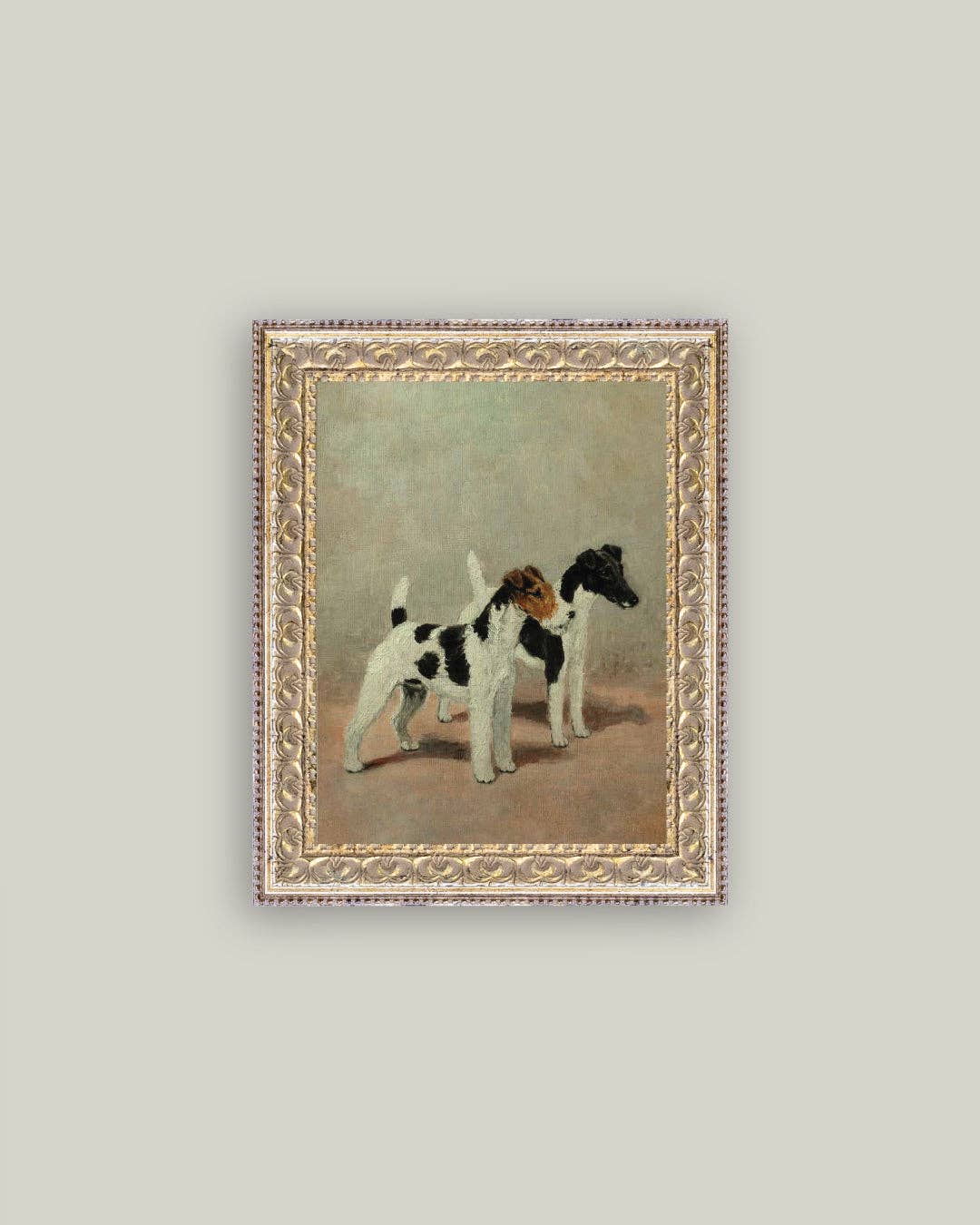 Two Fox Terriers Art