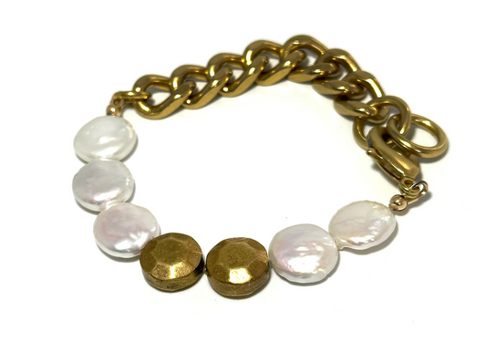 Pearl + Sand Dollar Coin