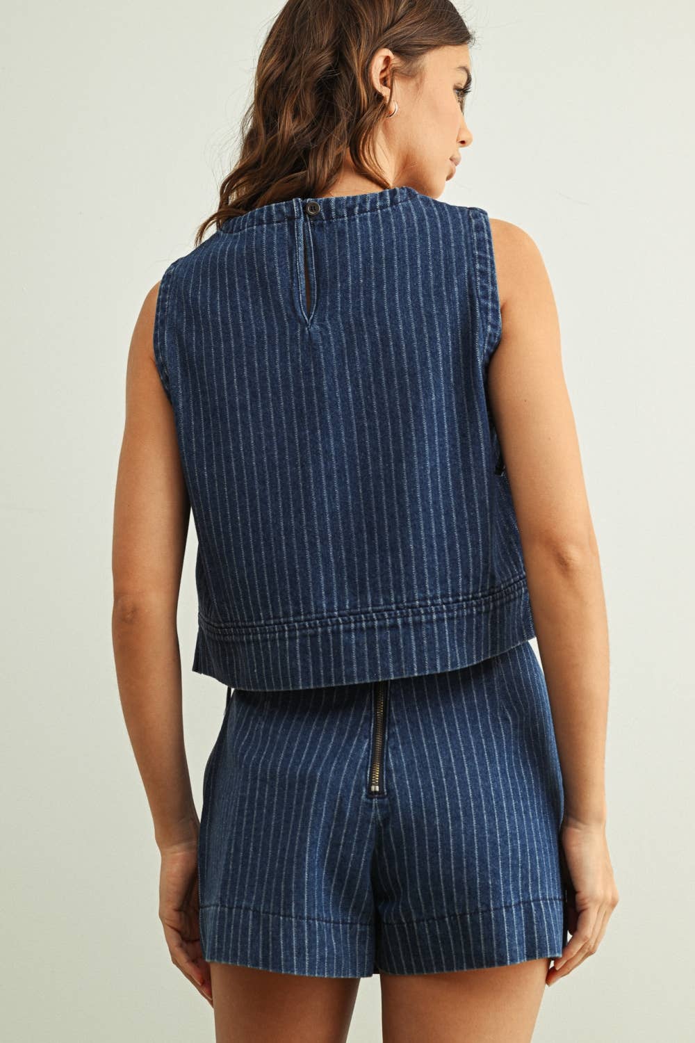 Klaynie Denim Skort