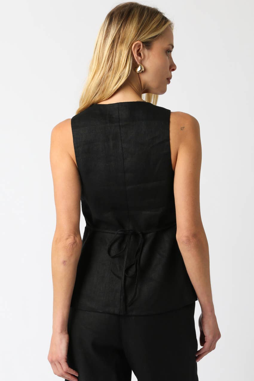 Blair Linen Top