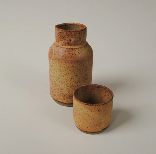 Stoneware Carafe Set