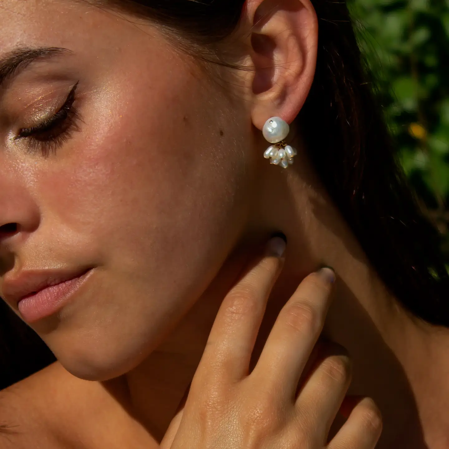 Fleurette Pearl Earrings