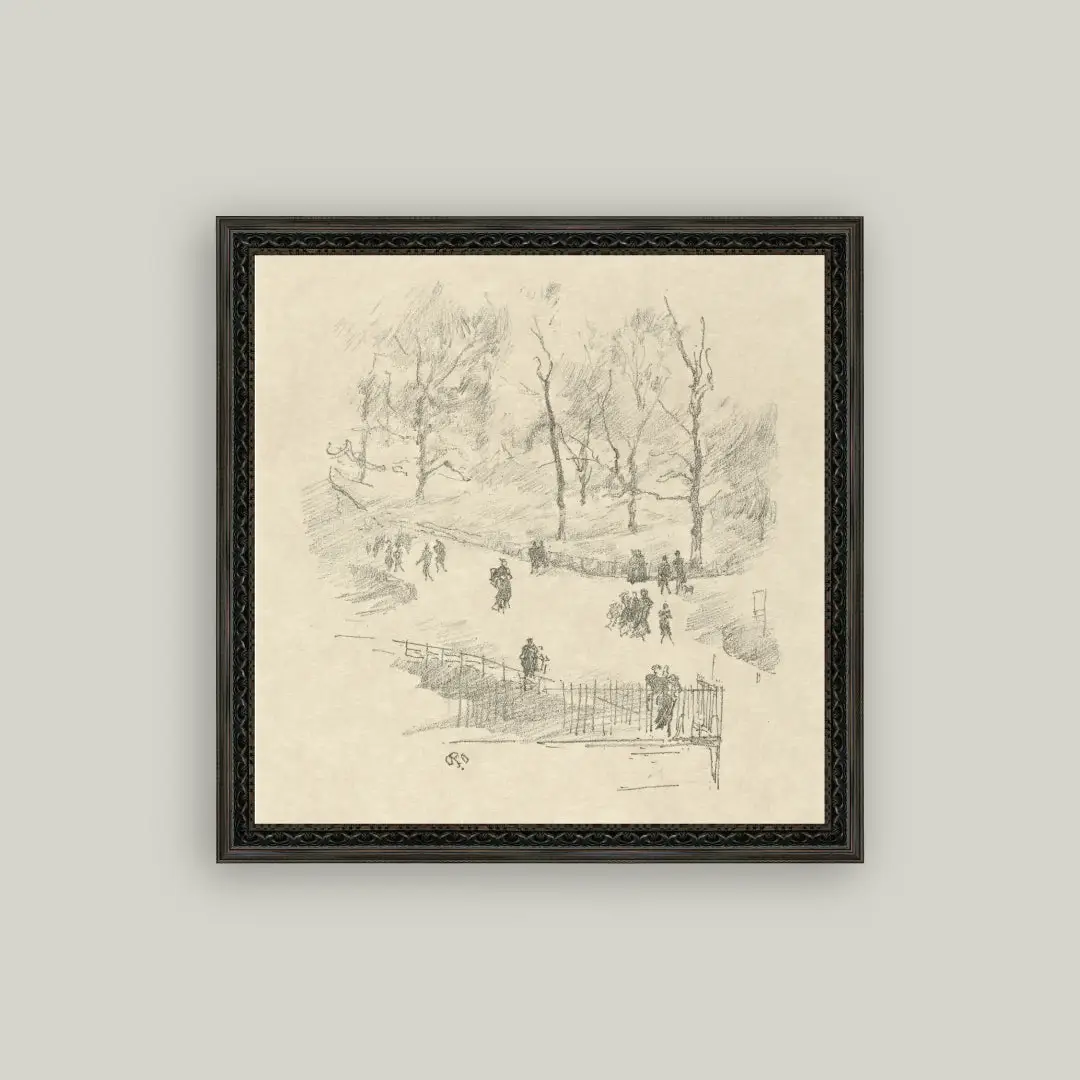 Kensington Gardens Framed Art