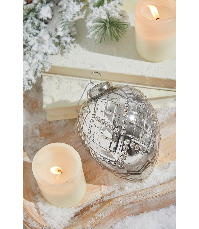 5" Beaded Mercury Ornament