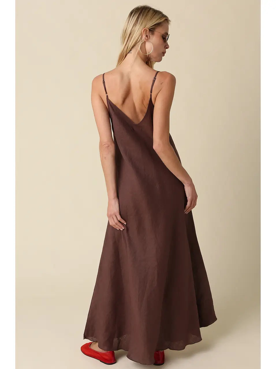 Cody Linen Maxi Dress
