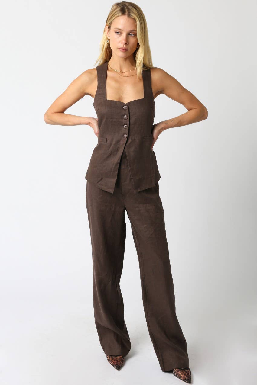 Blair Linen Top
